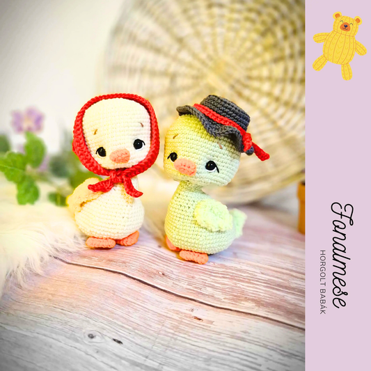 Kacsa románc - horgolt állat minta pdf