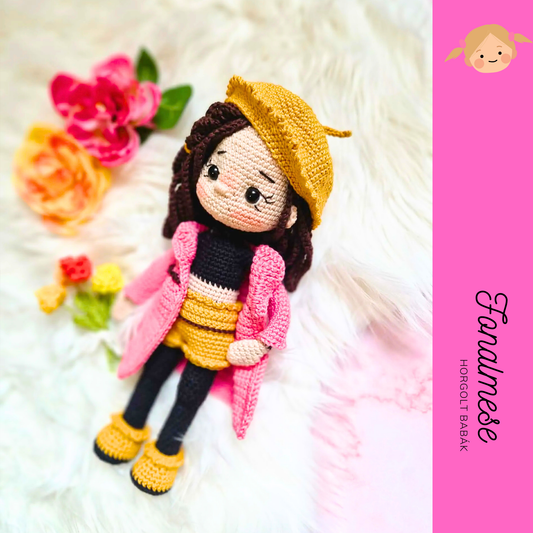 Boglárka (bogárka) - horgolt baba minta pdf