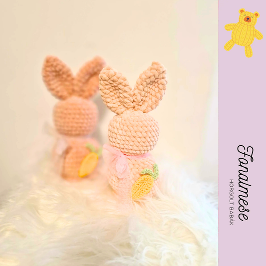 Nyuszis lakás dekor - horgolt állat minta pdf