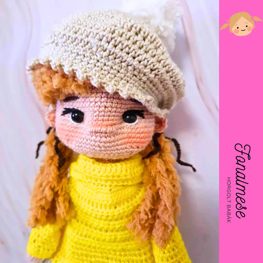 Citromfű baba - horgolt baba minta pdf magyar és angol nyelven