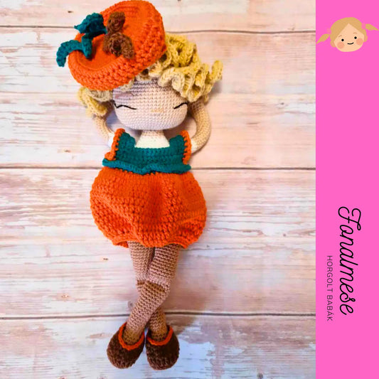 Boróka baba - horgolt baba minta pdf magyar és angol nyelven