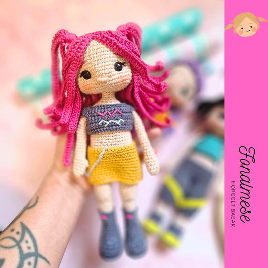 Démonvadászok Mira - horgolt baba minta pdf