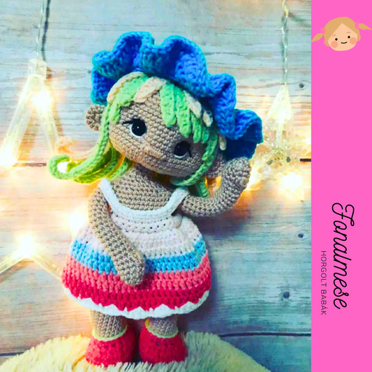 Fonalmese baba2 - horgolt baba minta pdf magyar és angol nyelven