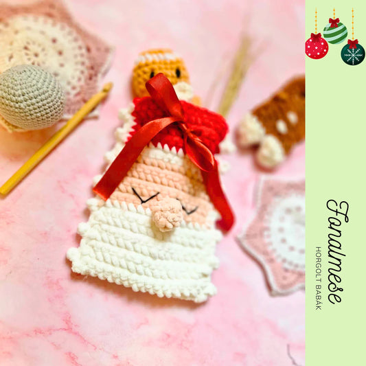 Télapó tasak - horgolt minta pdf