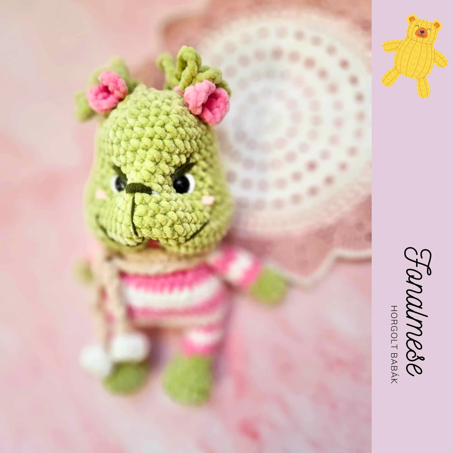 Grincs lány - zsenilia figura