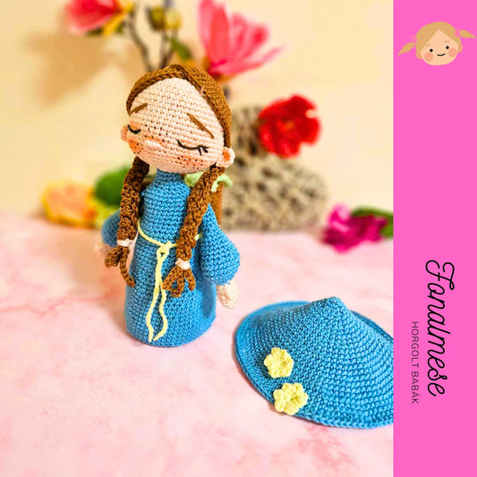 Kohana a rizs szedő lány - horgolt minta pdf