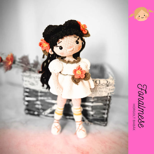 Kristály baba - horgolt baba minta pdf magyar és angol nyelven