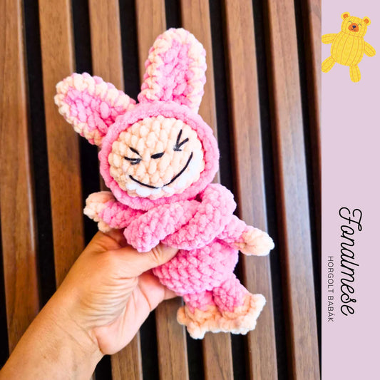 Labubu - horgolt állat minta pdf magyar és angol nyelven