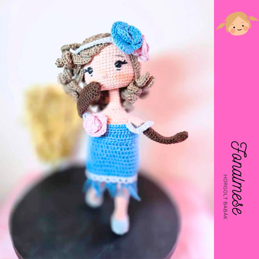 Roxi baba - horgolt baba minta pdf magyar és angol nyelven