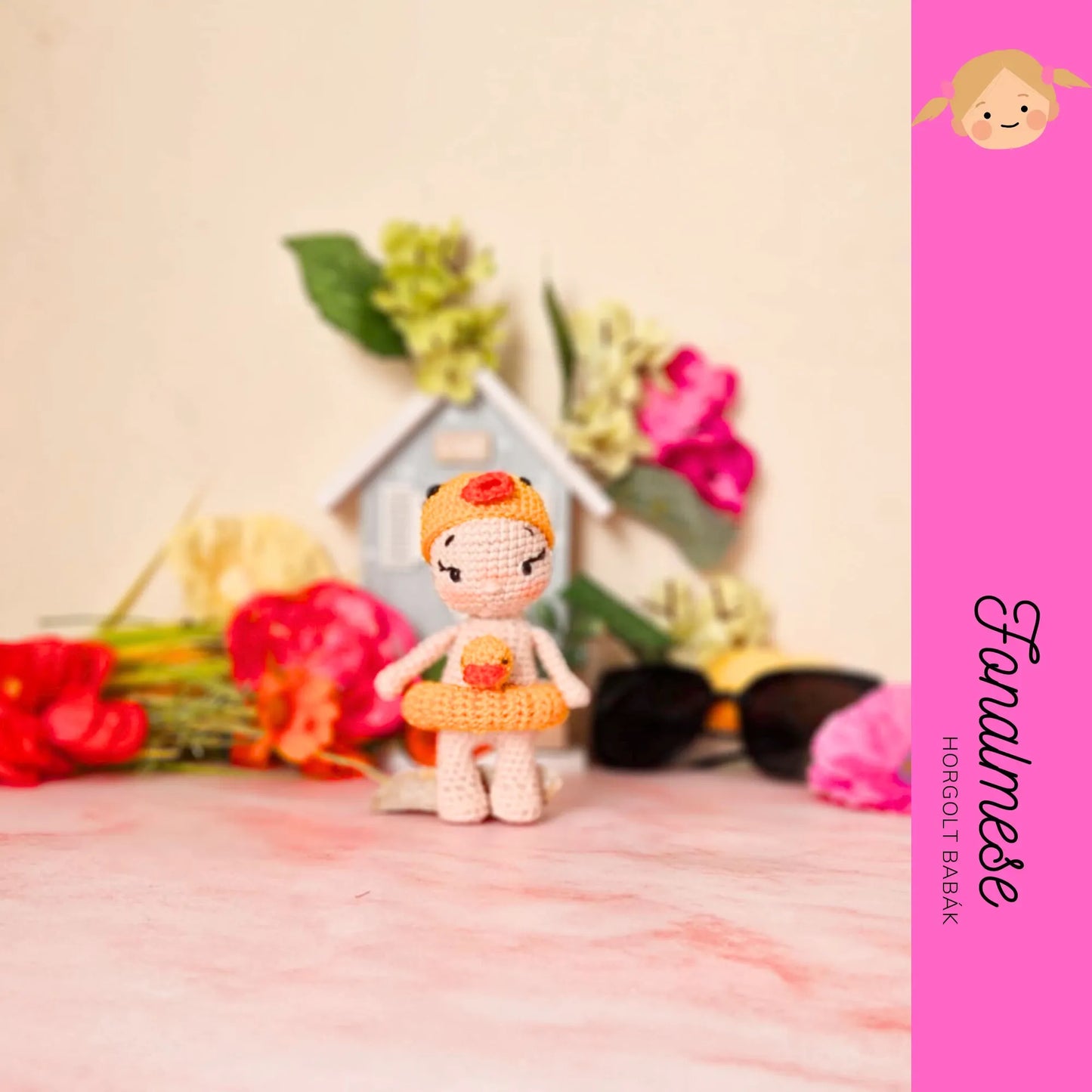 Sonny Angel kiskacsás mini baba - horgolt baba minta pdf magyar és angol nyelven