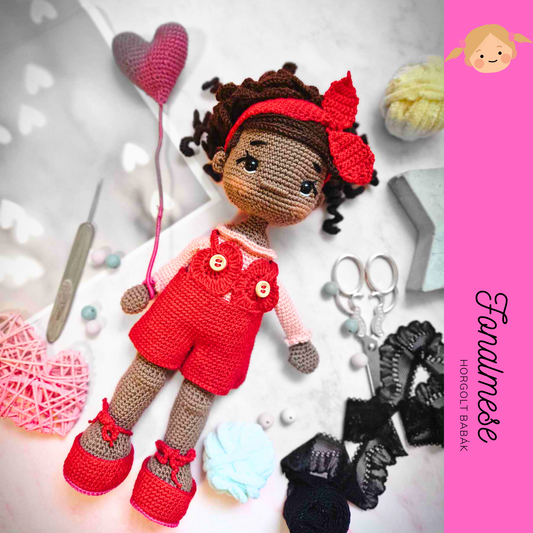 Valentina baba - horgolt baba