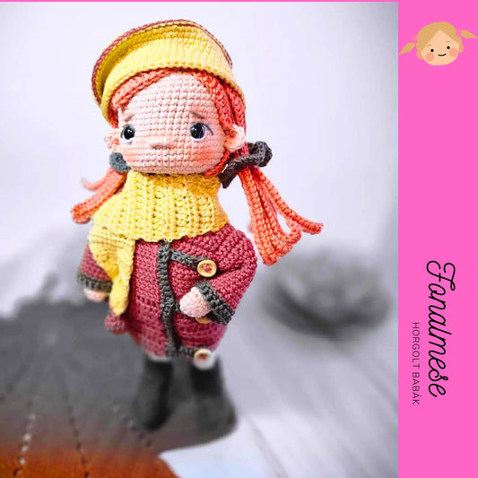 Zizi baba - horgolt baba minta pdf magyar és angol nyelven