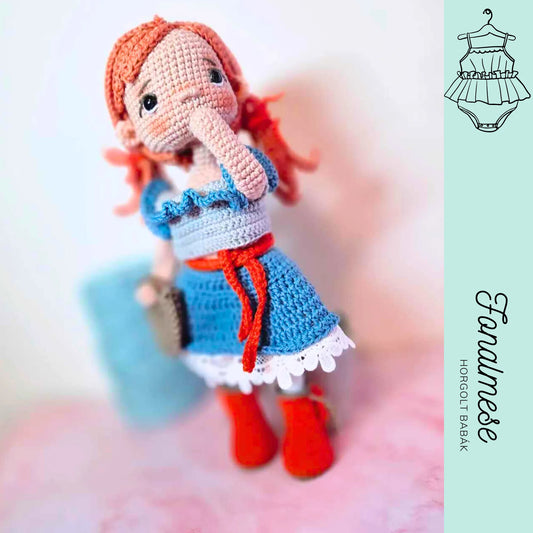 Zizi farmer szett - horgolt babaruha minta pdf magyar és angol nyelven