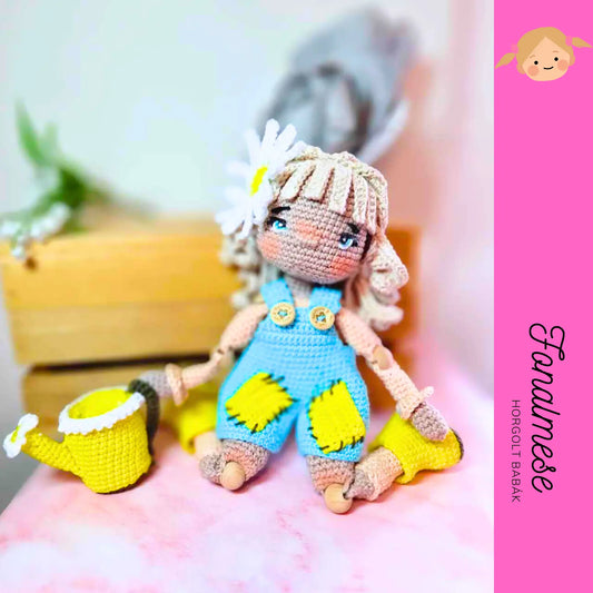 Zsuzsóka baba - horgolt baba minta pdf magyar és angol nyelven