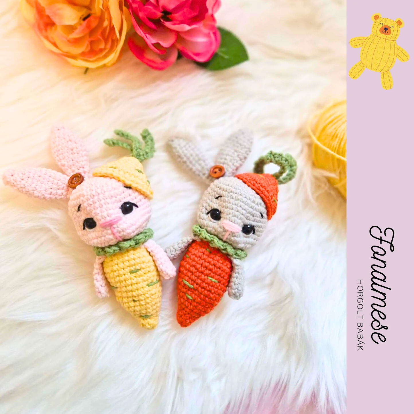 Répa nyuszi - horgolt állatos minta pdf