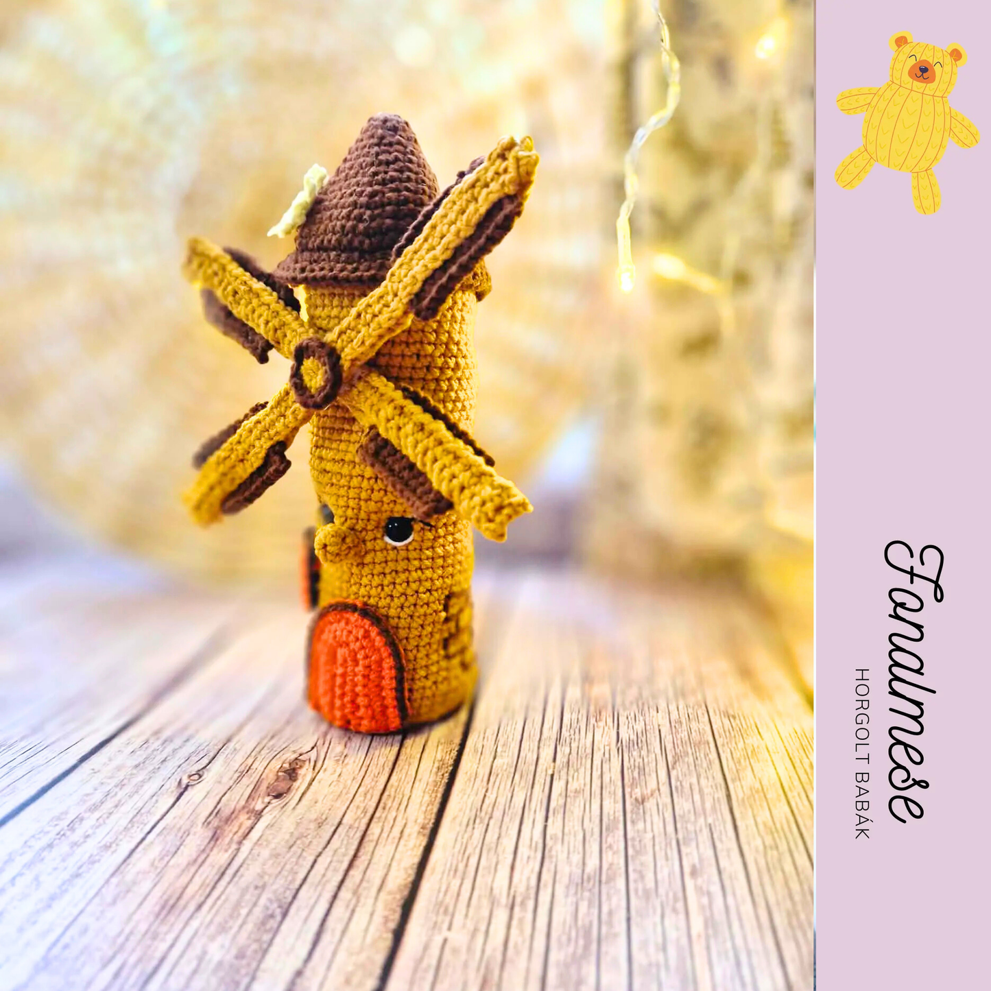 Szélmalom - horgolt lakásdekor pdf