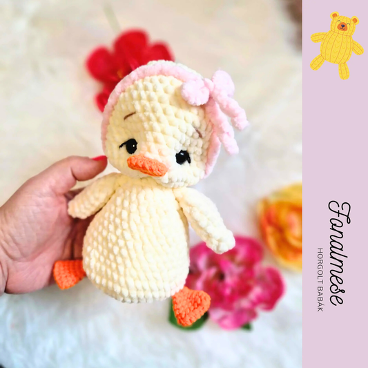 Duffi kacsa - horgolt állat minta pdf