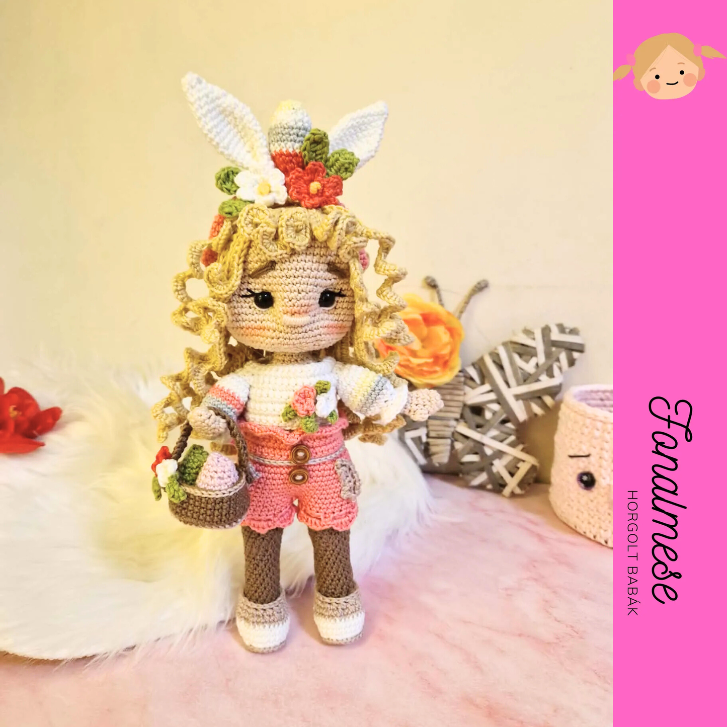 Húsvéti baba - horgolt baba minta pdf