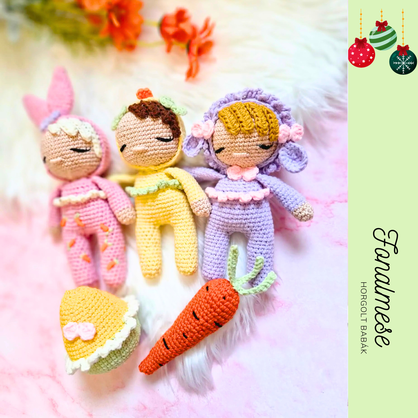 Húsvéti mini babák - ünnepi minta pdf