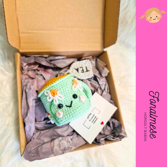 Bögrés tűpárna - horgolt minta pdf