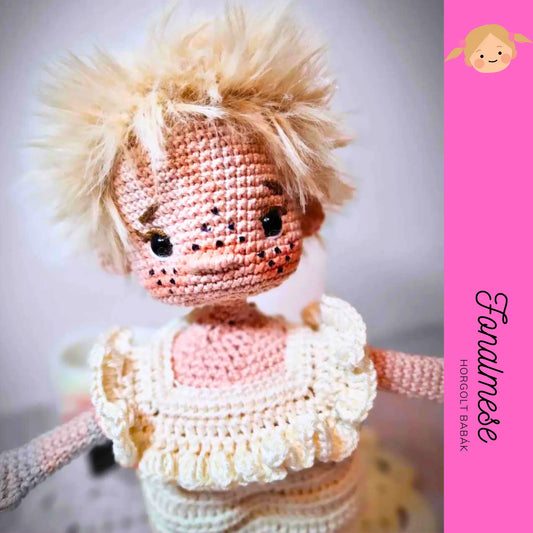 Dorombka Dorka - horgolt baba