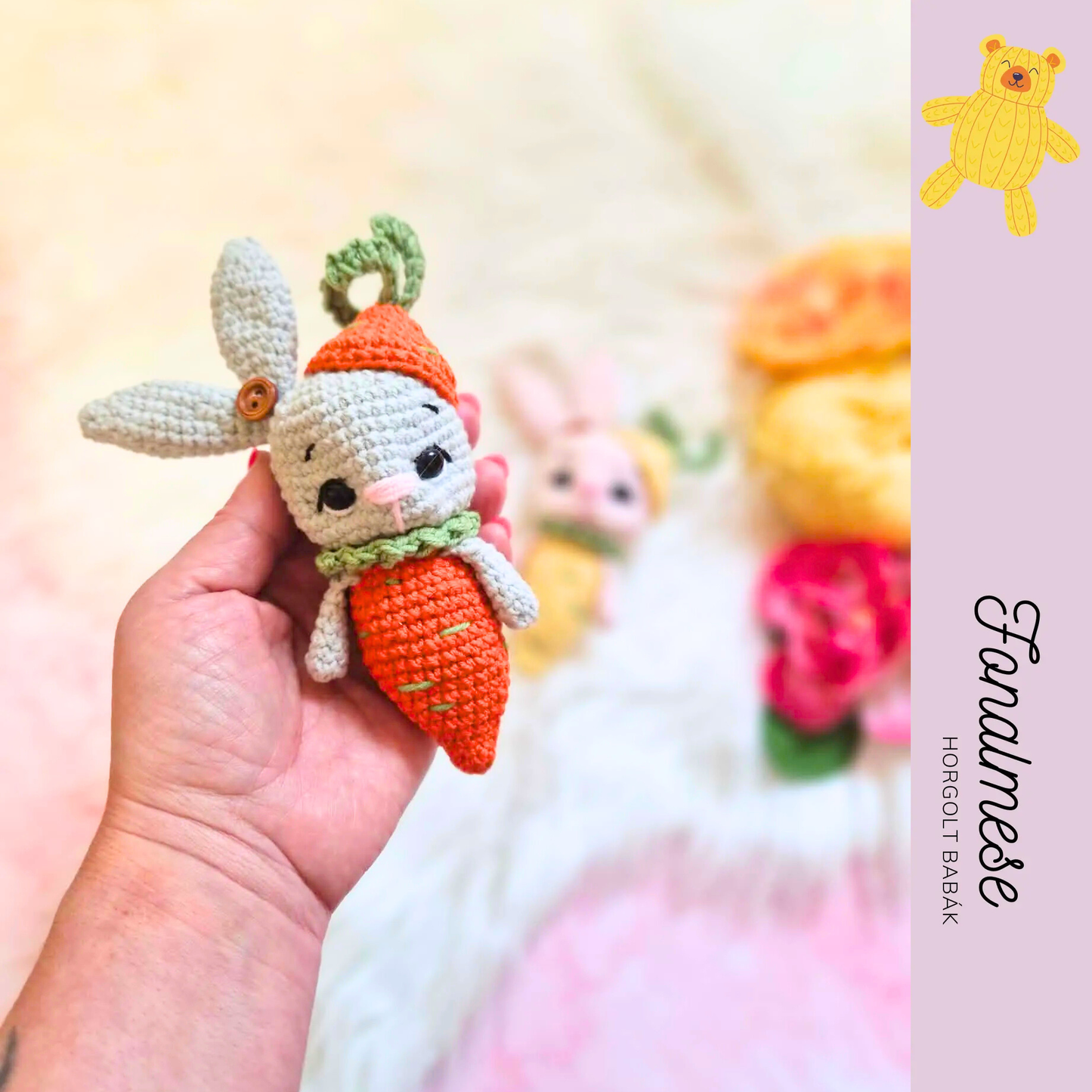 Répa nyuszi - horgolt állatos minta pdf