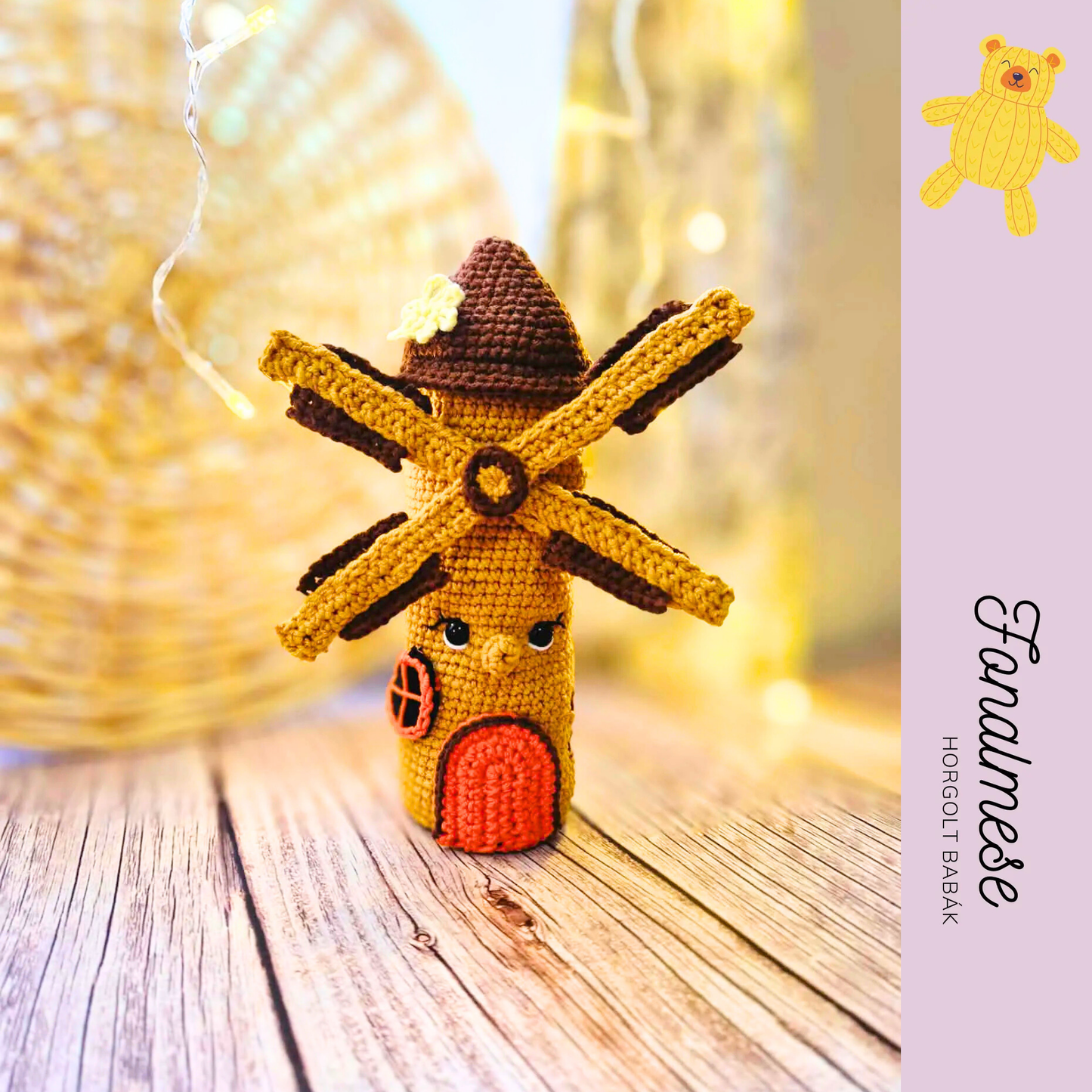 Szélmalom - horgolt lakásdekor pdf