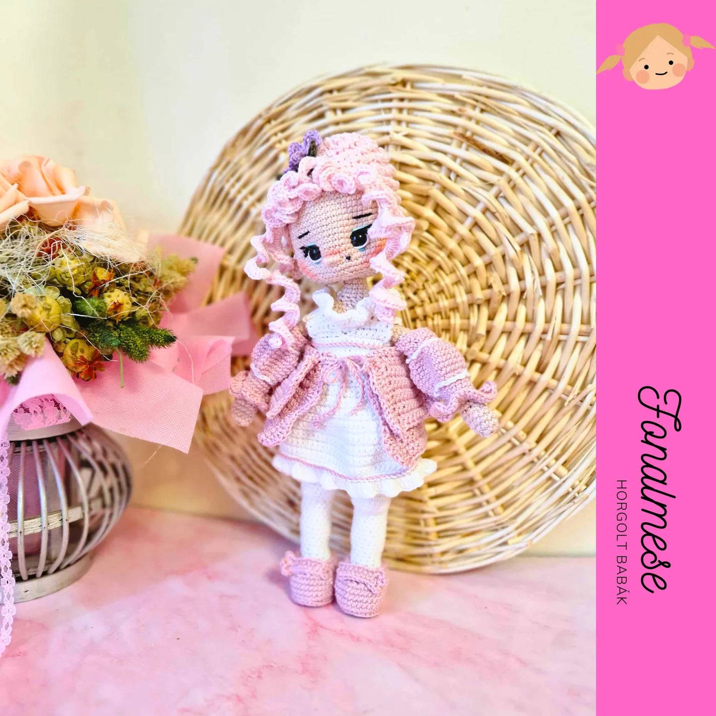 Barokk baba - horgolt baba minta pdf