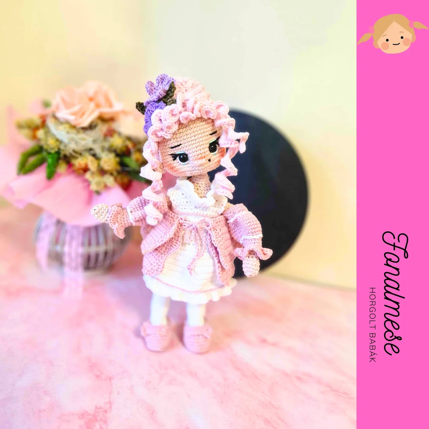 Barokk baba - horgolt baba minta pdf