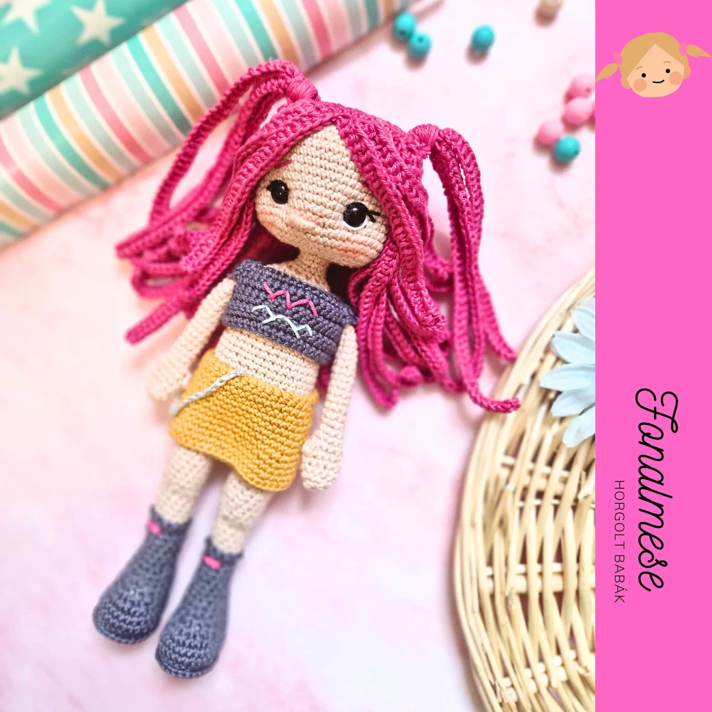 Démonvadászok Mira - horgolt baba minta pdf