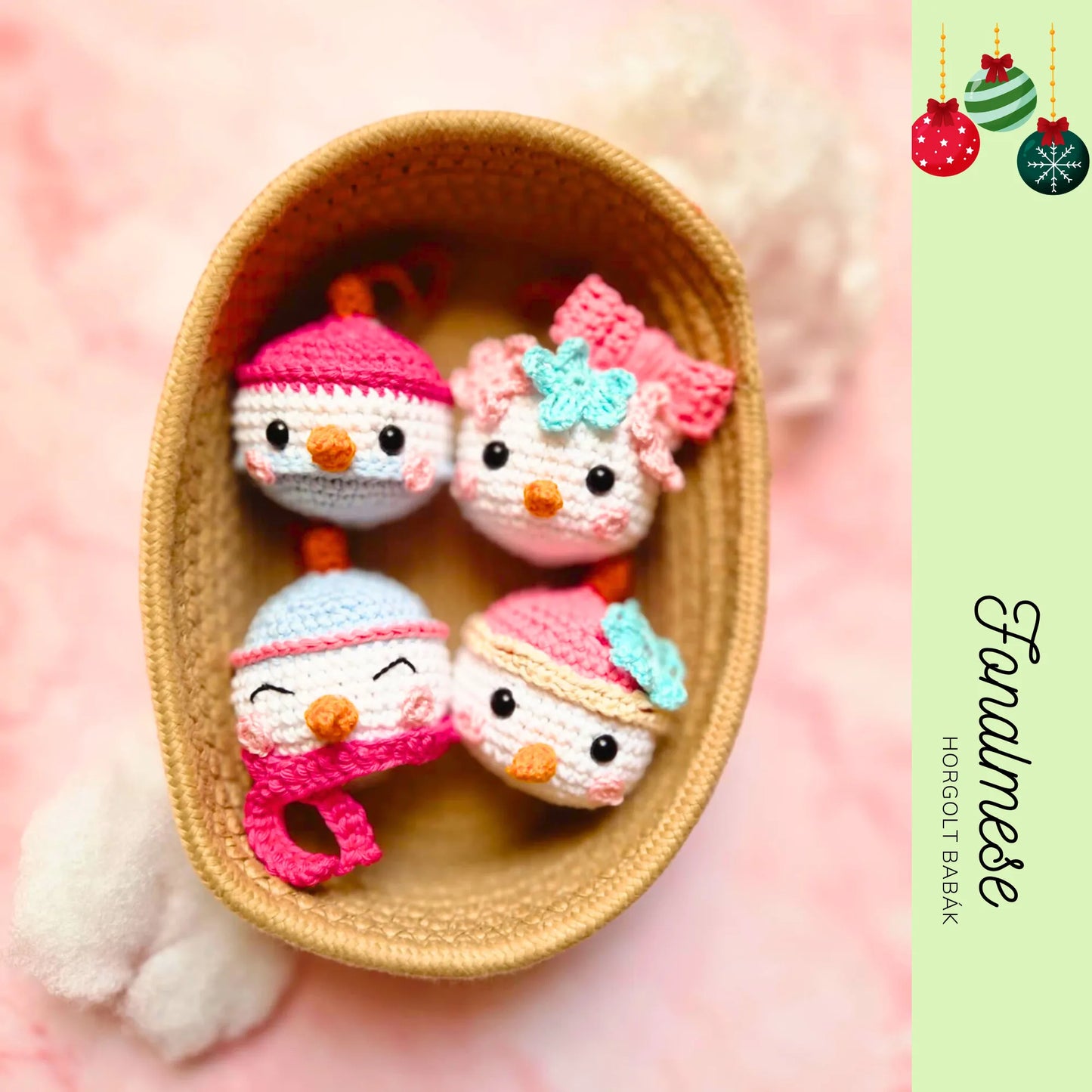 Hógömb - horgolt ünnepi minta pdf