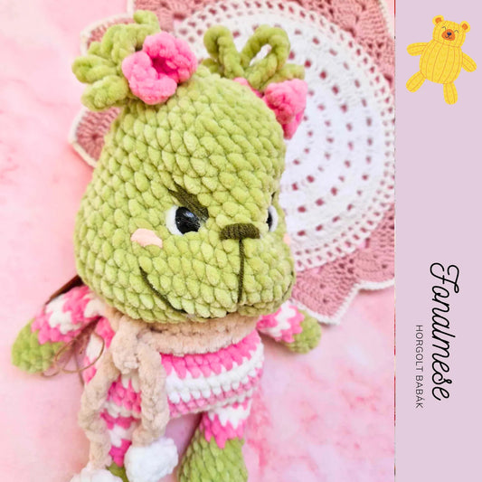 Grincs lány - zsenilia figura