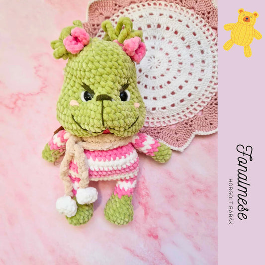 Grincs lány - zsenilia figura