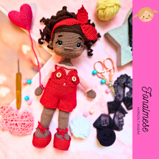 Valentina baba - horgolt baba