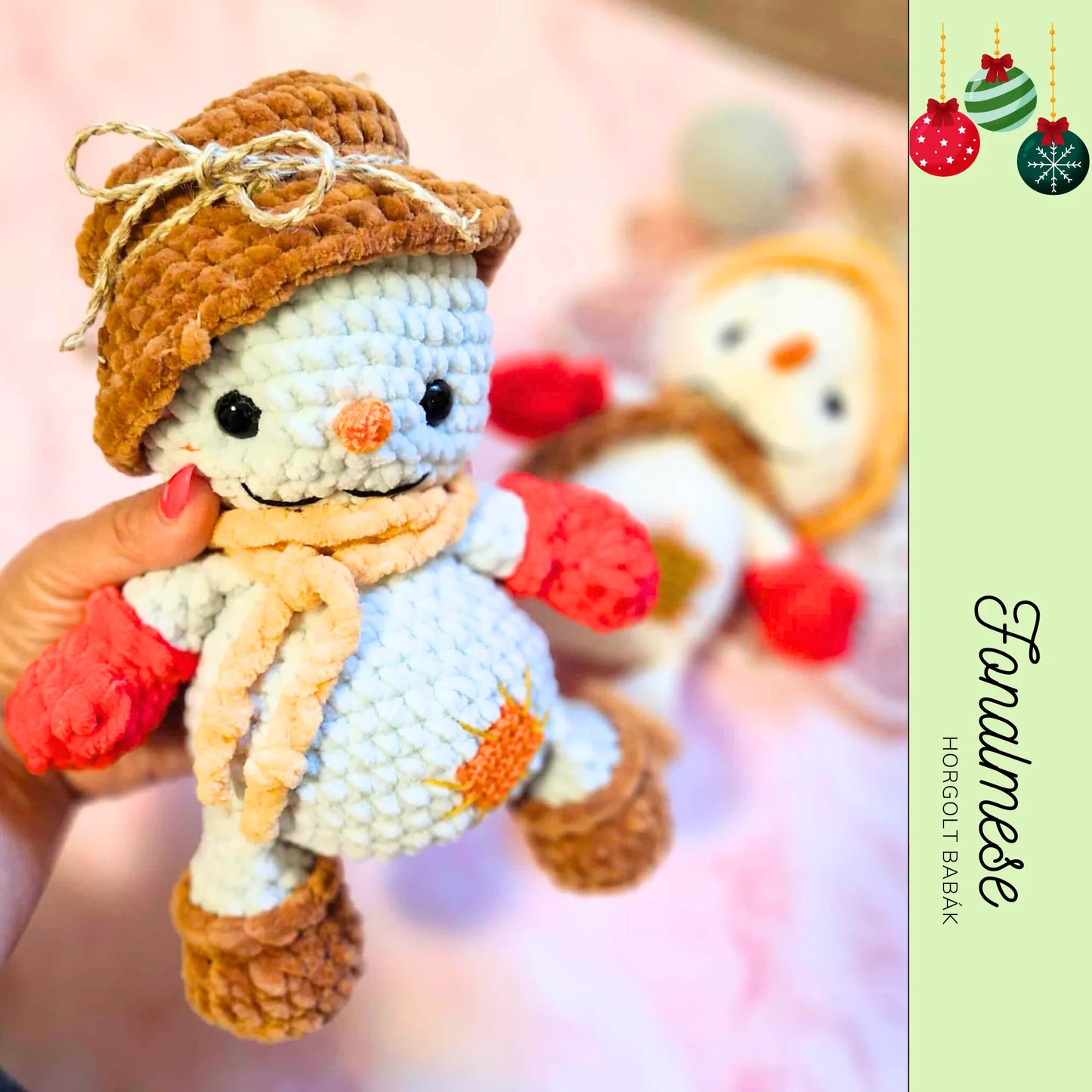 Zsenilia hóember - zsenilia figura